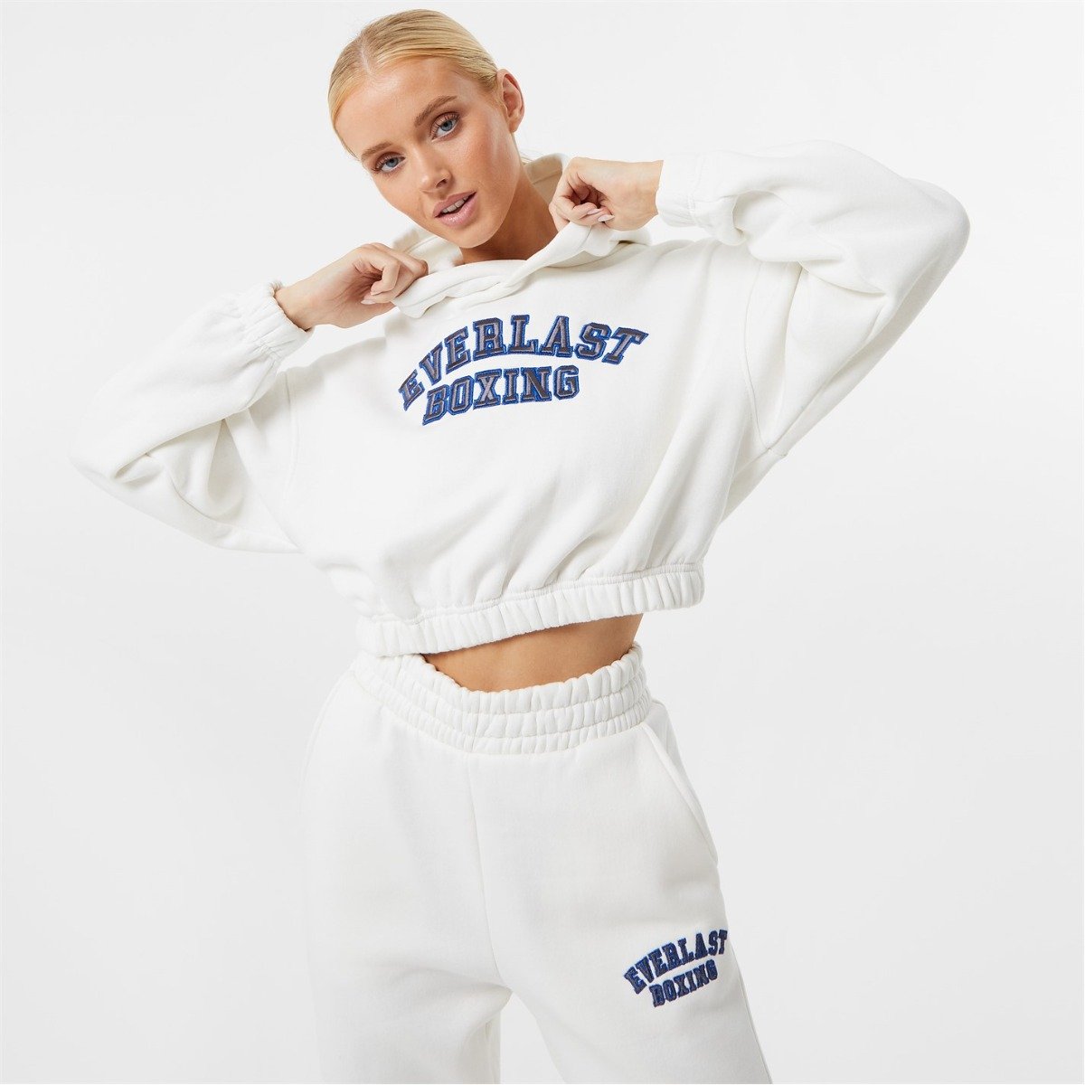 Womens Boxing Cropped Hoodie – Everlast