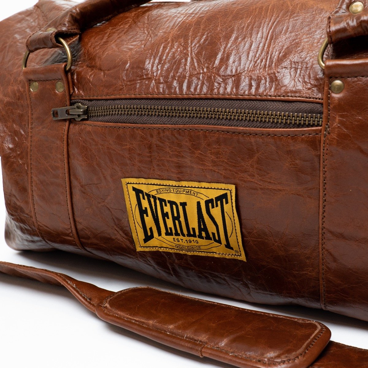 1910 Leather Gym Bag - Everlast