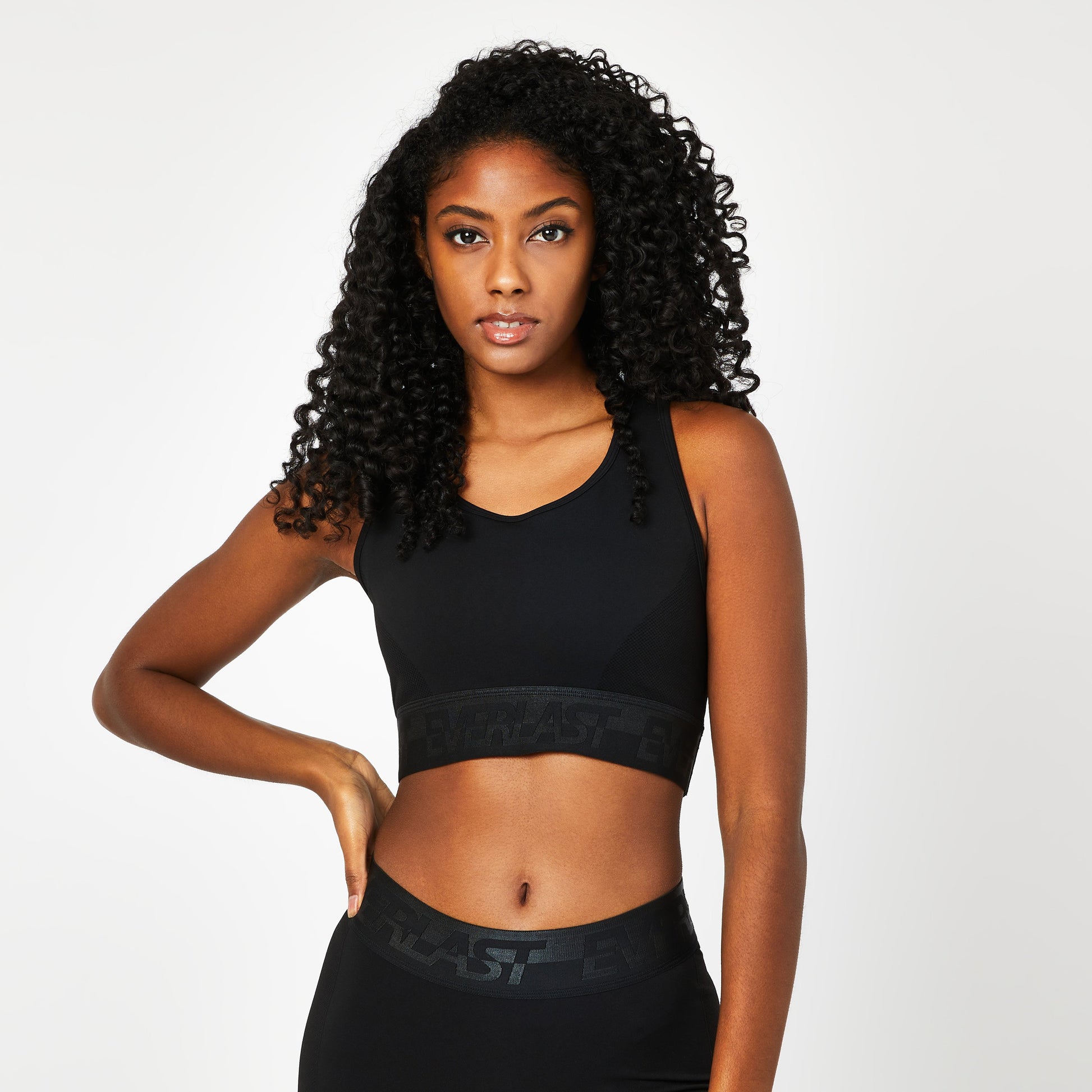 Seamless Panelled Sports Bra - Everlast