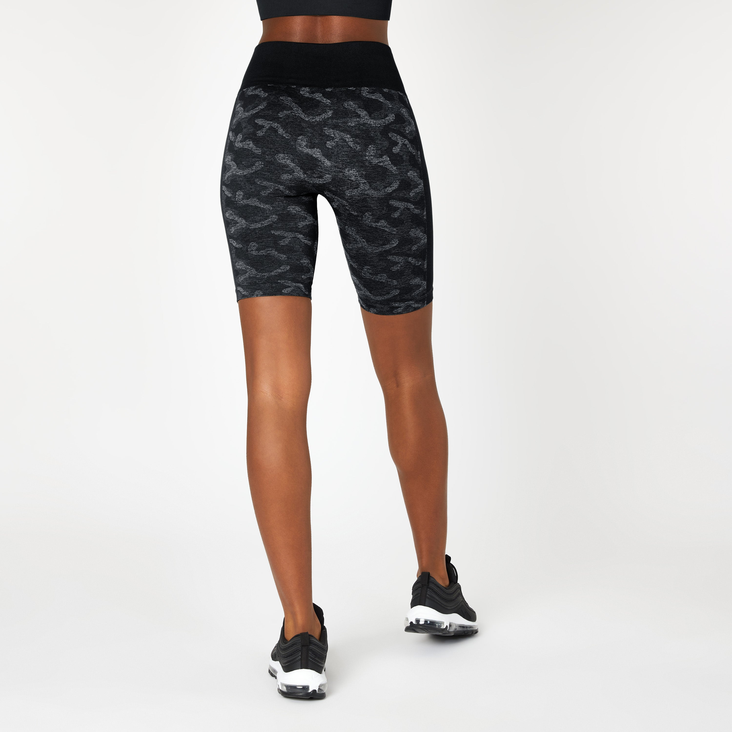 Women s Seamless Camo Cycling Shorts Everlast