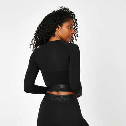 Women's Seamless L/S Crop Top - Everlast