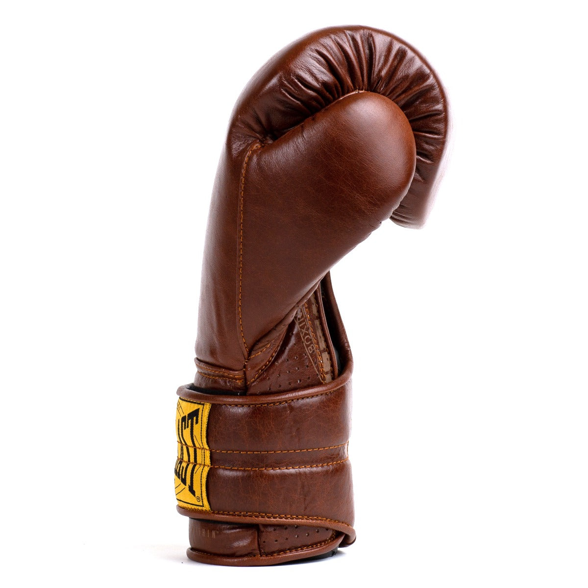 1910 Brown Hook & Loop Sparring Gloves - Everlast