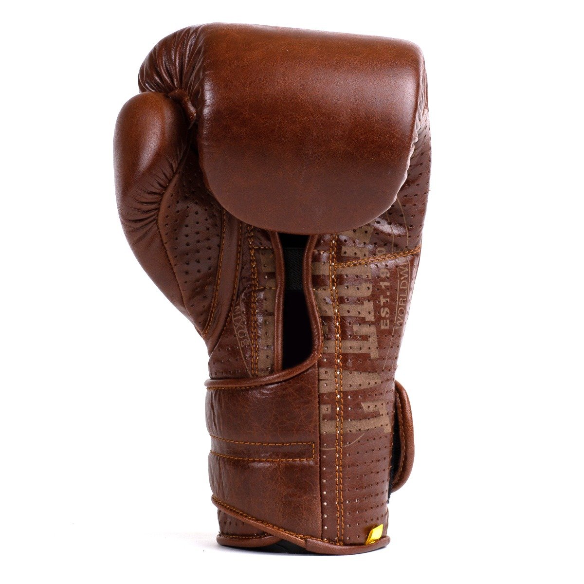 1910 Brown Hook & Loop Sparring Gloves - Everlast