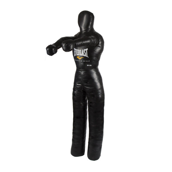 Grappling Dummy 90lb Black Synthetic Leather