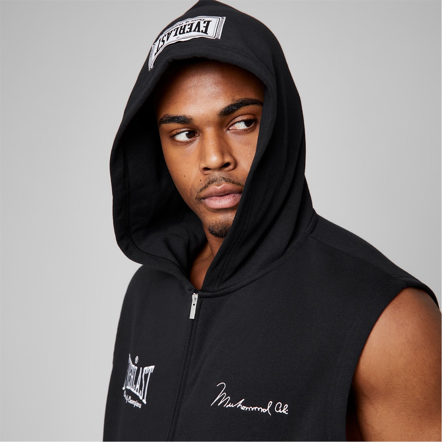 Everlast x Muhammad Ali Graphic Zip Up Hoodie