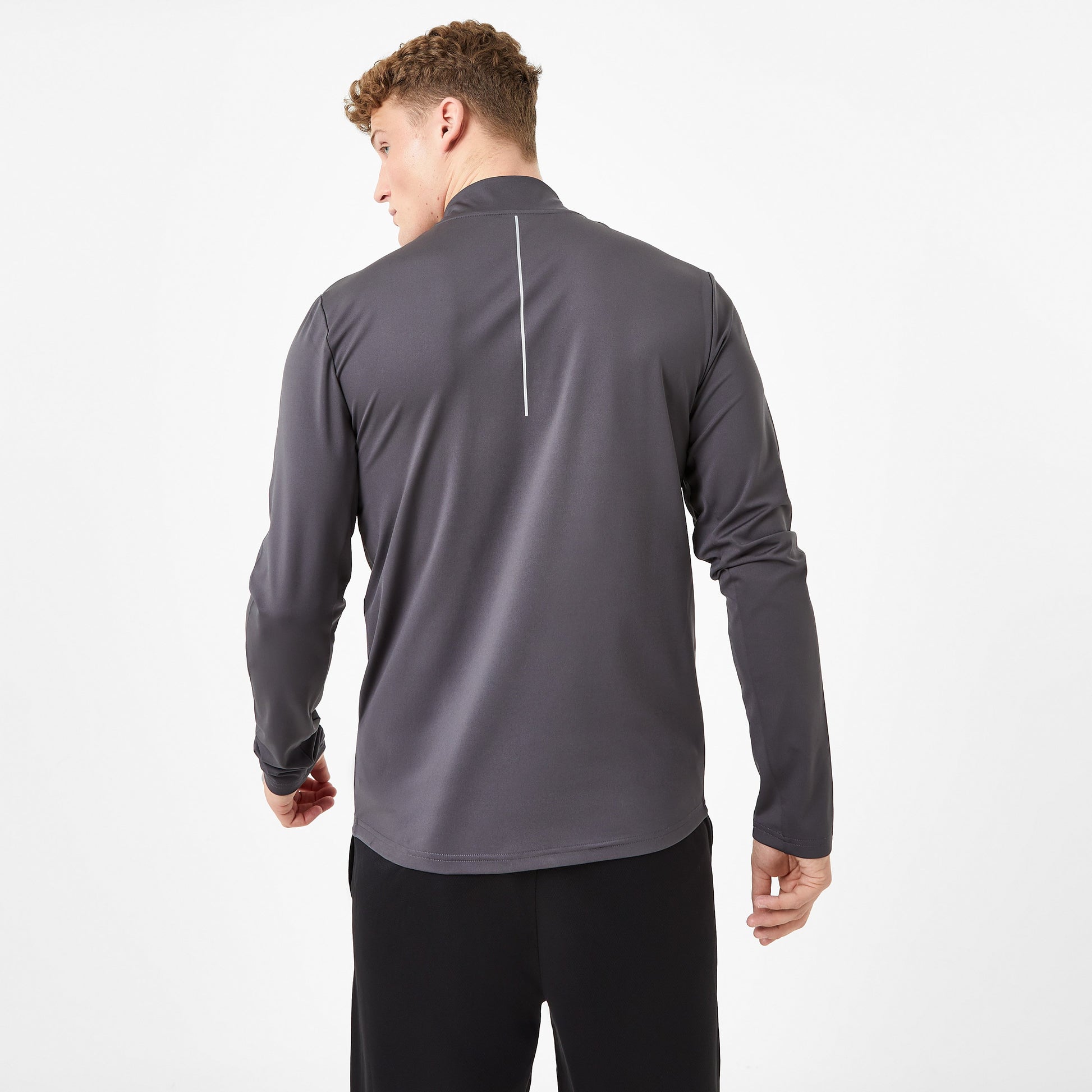 Men's Half Zip L/S Shirt - Everlast