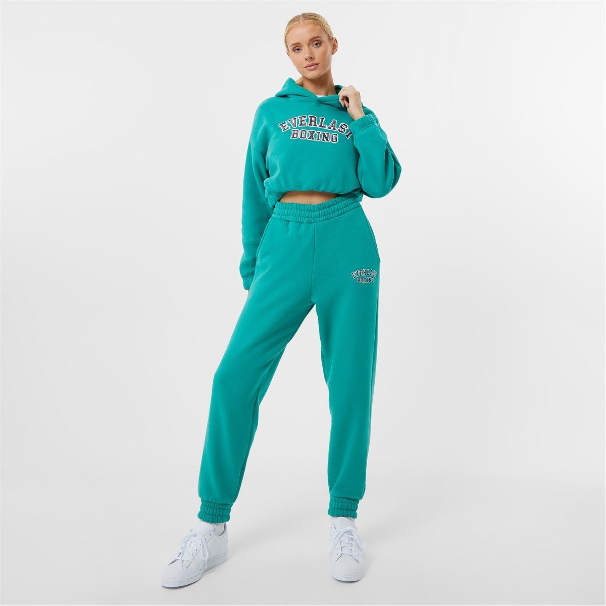 Women s Boxing Cropped Hoodie Everlast