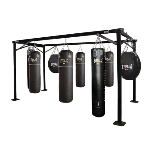 Single-Station shops Heavy Bag Stand, Black