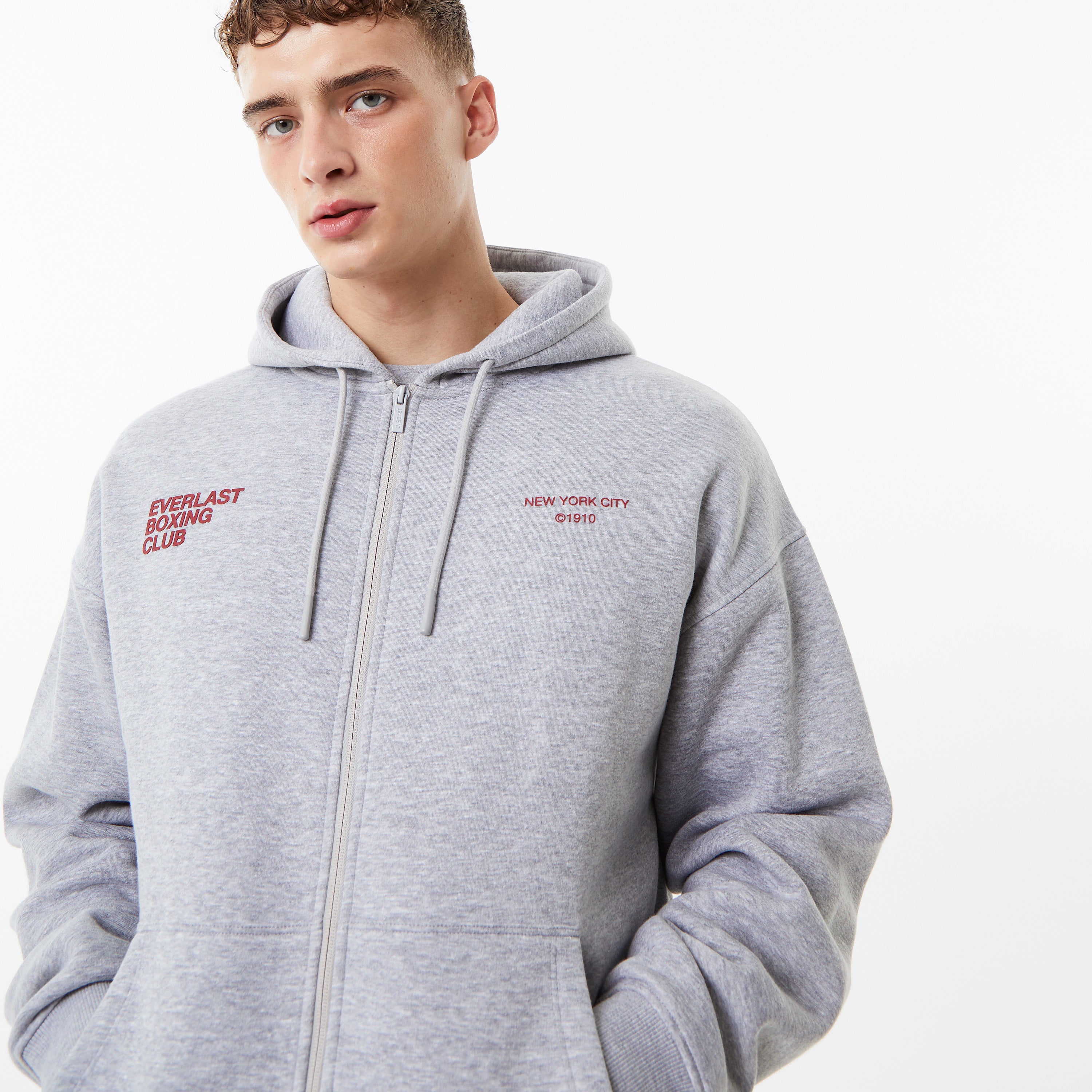 Men s Boxing Club Zip Up Hoodie